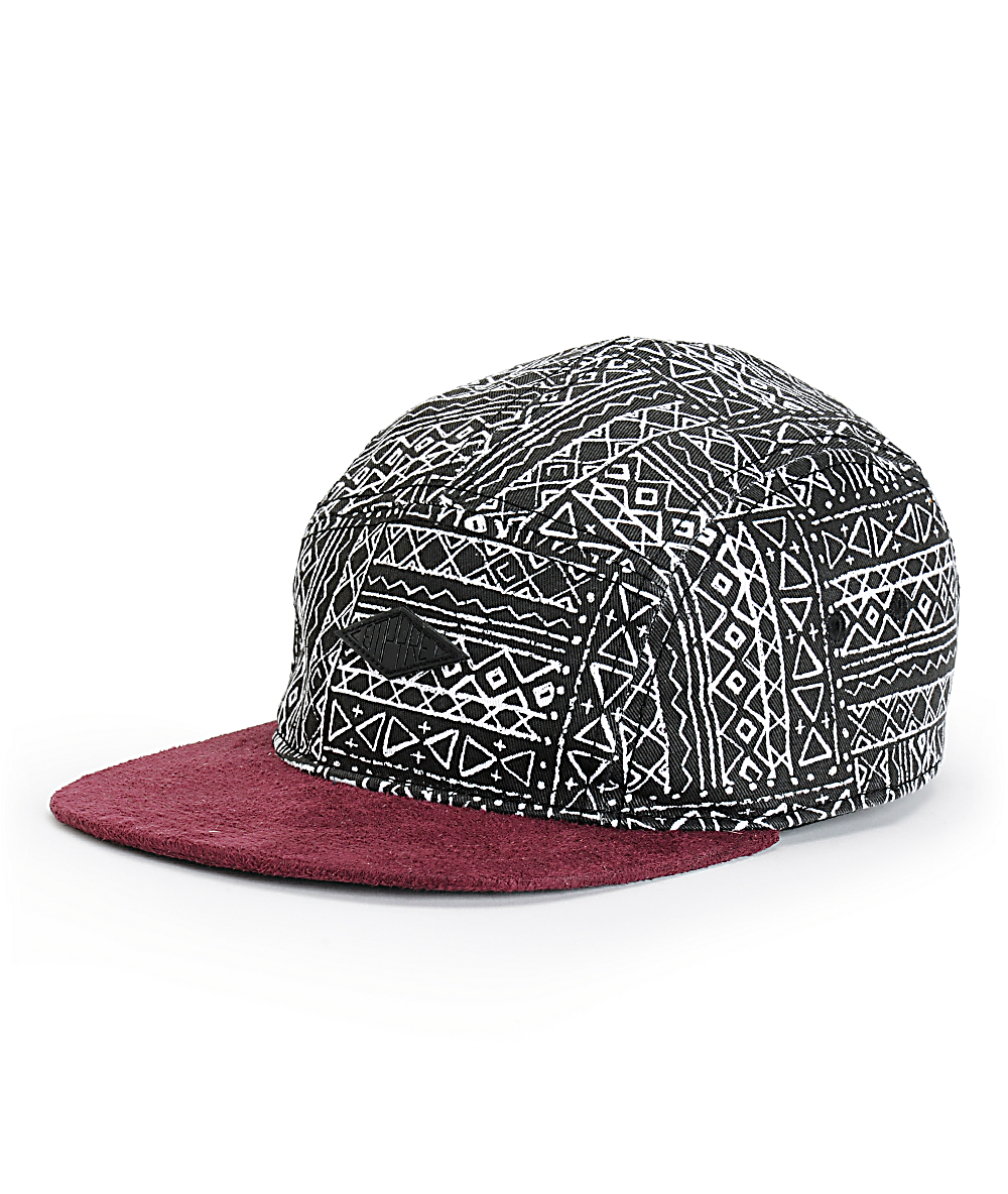 Empyre Blackboard Tribal 5 Panel Hat Zumiez