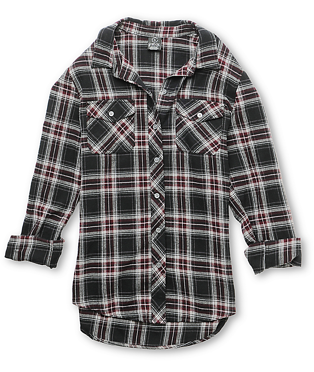 zumiez men's flannel shirts