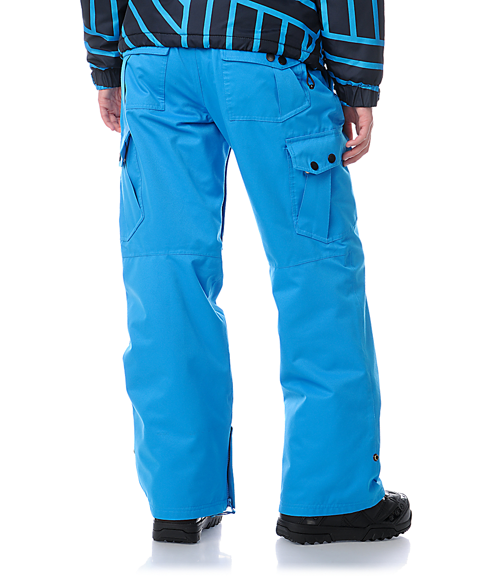 Empyre Free Roller Blue 10K Snowboard Pants Zumiez
