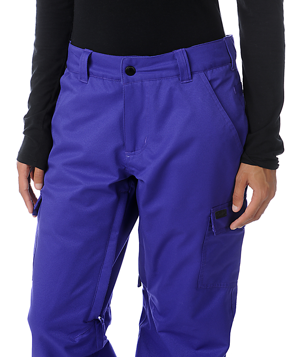 Empyre Free Roller Purple 10K Snowboard Pants Zumiez