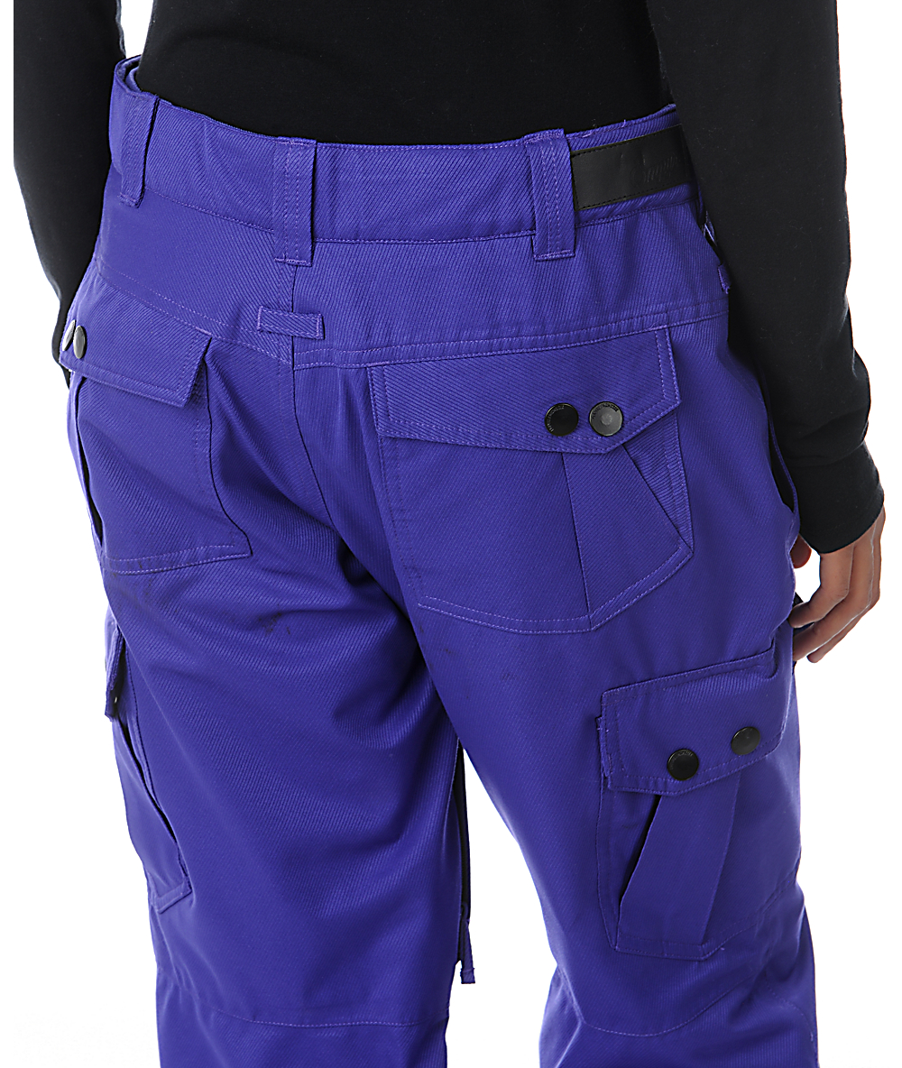 Empyre Free Roller Purple 10K Snowboard Pants Zumiez
