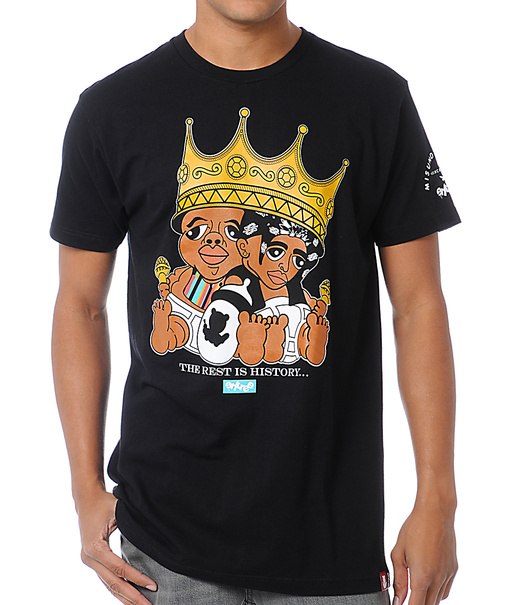 Entree Clothing Rest Is History Black TShirt Zumiez