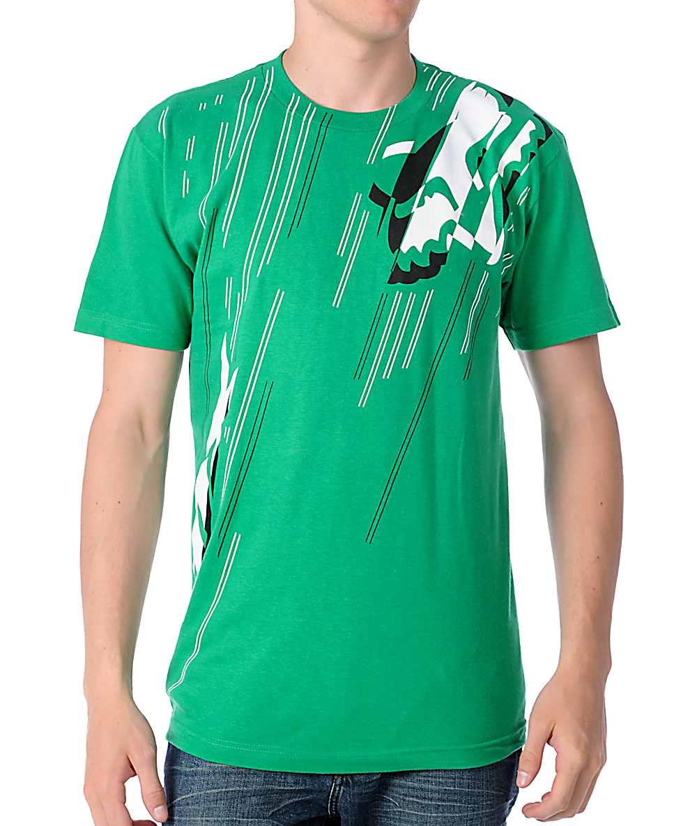 Fox Metric Green TShirt Zumiez