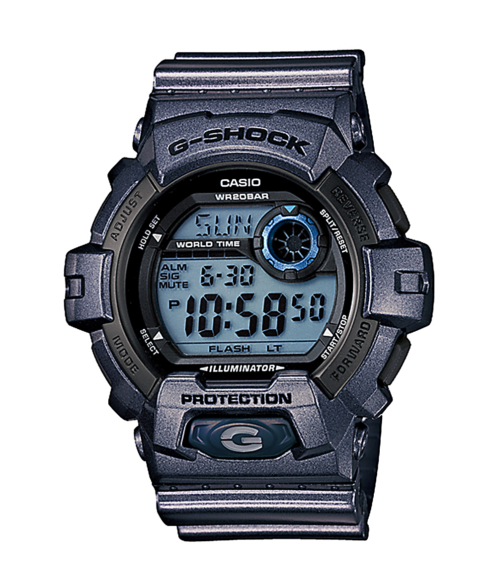 GShock G8900SH2 Classic Steel Blue Digital Watch Zumiez