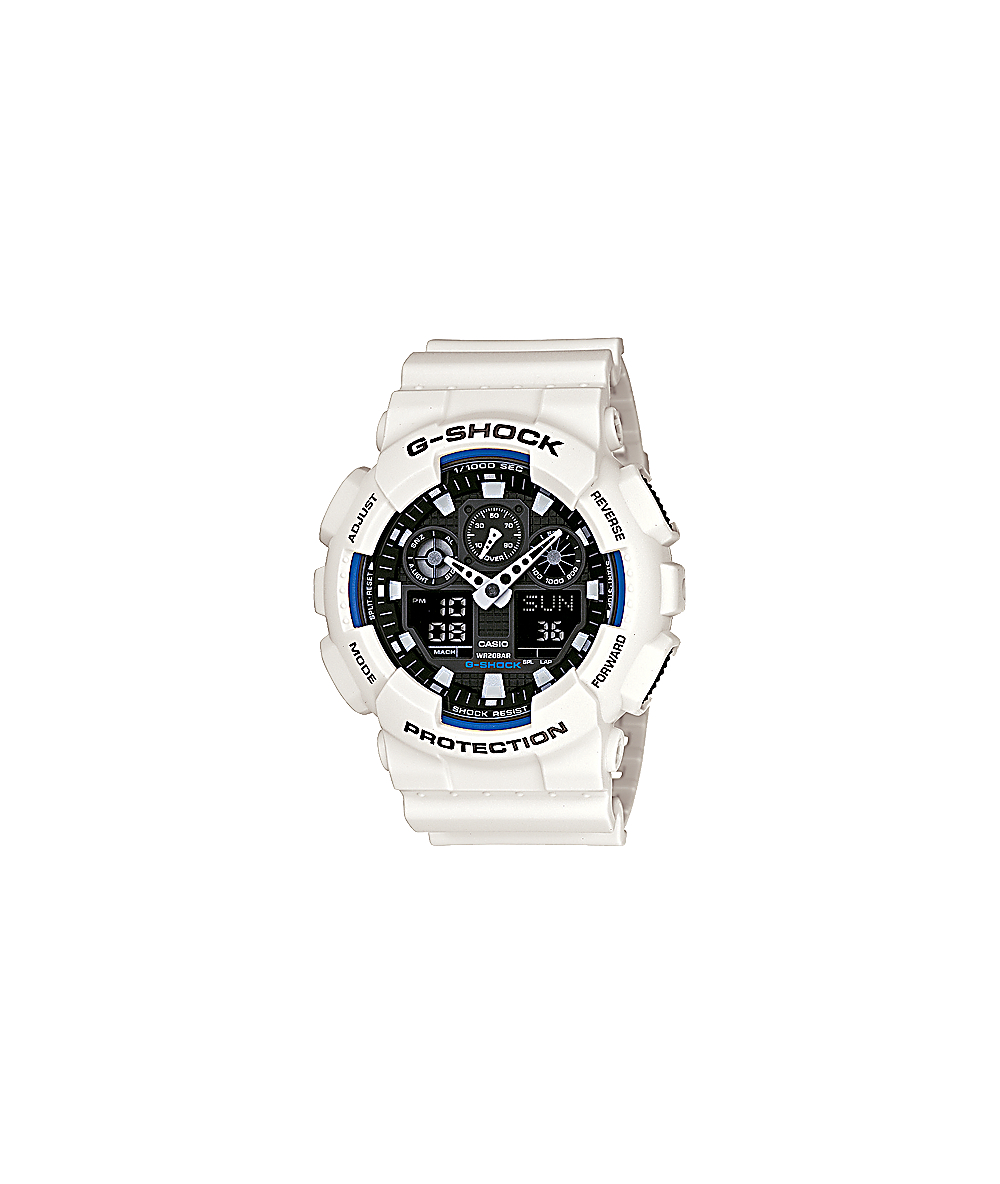 g shock bianco e oro