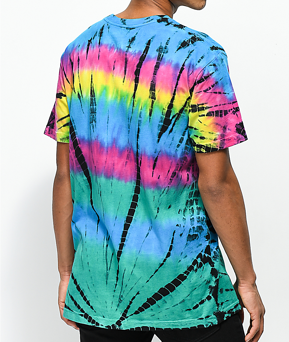 clouds tie dye shirt