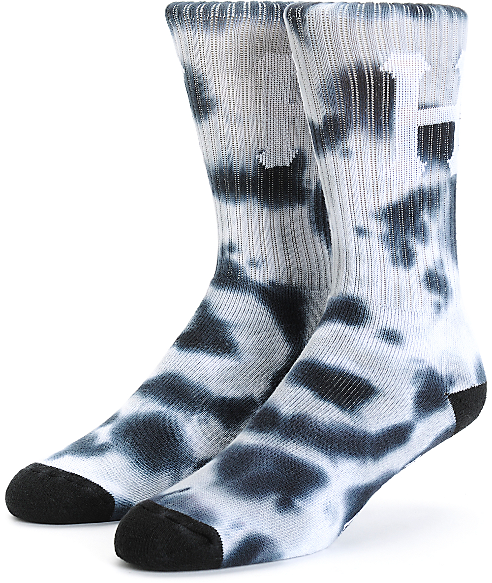 huf socks tie dye