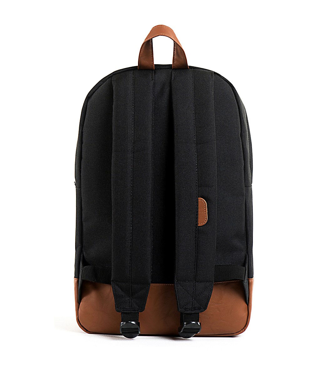 Herschel Supply Co. Black & Tan 11L Backpack Zumiez