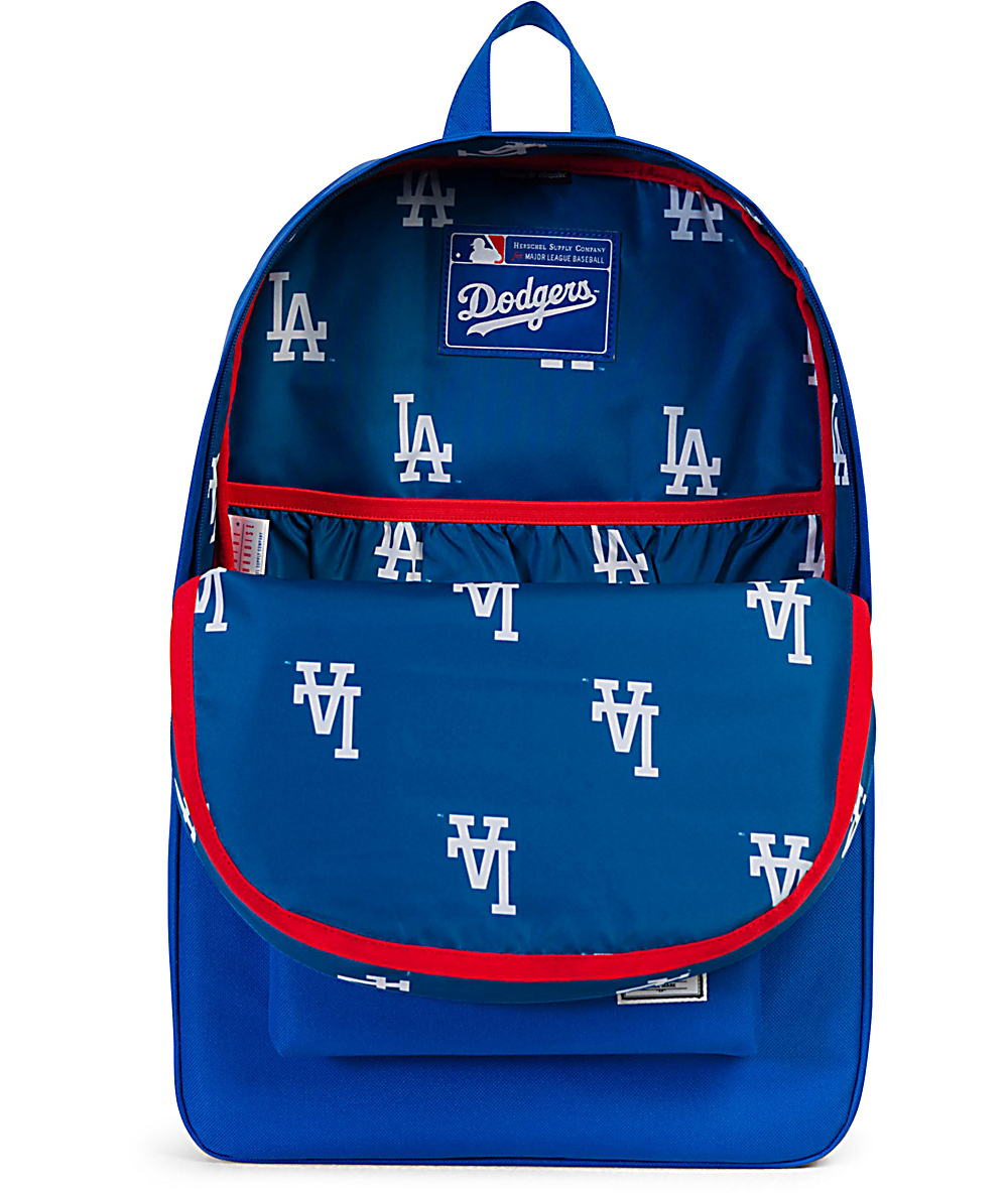 los angeles dodgers herschel supply co heritage backpack