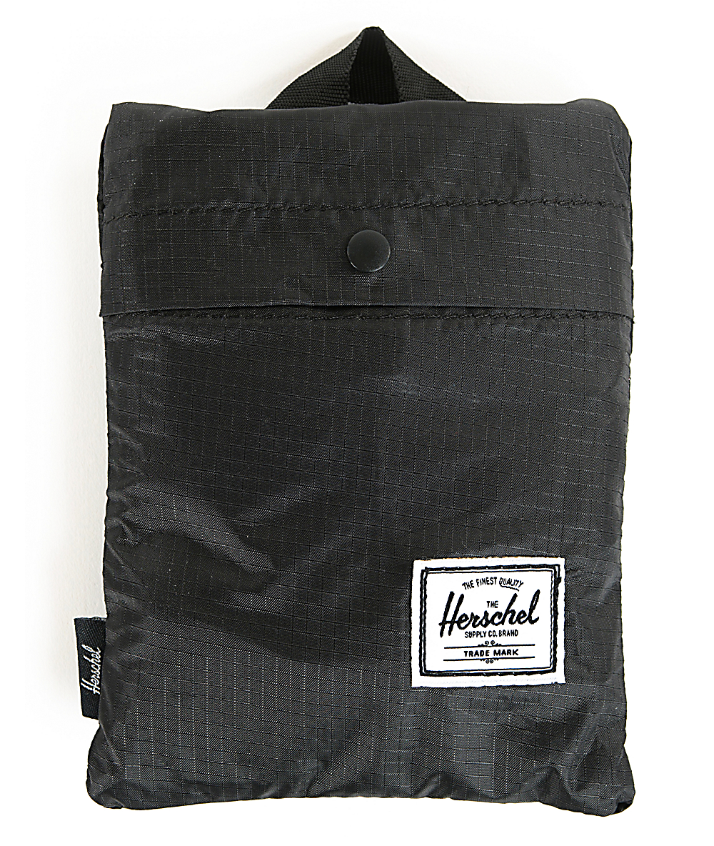 Herschel Supply Co. Packable Daypack Black Backpack Zumiez