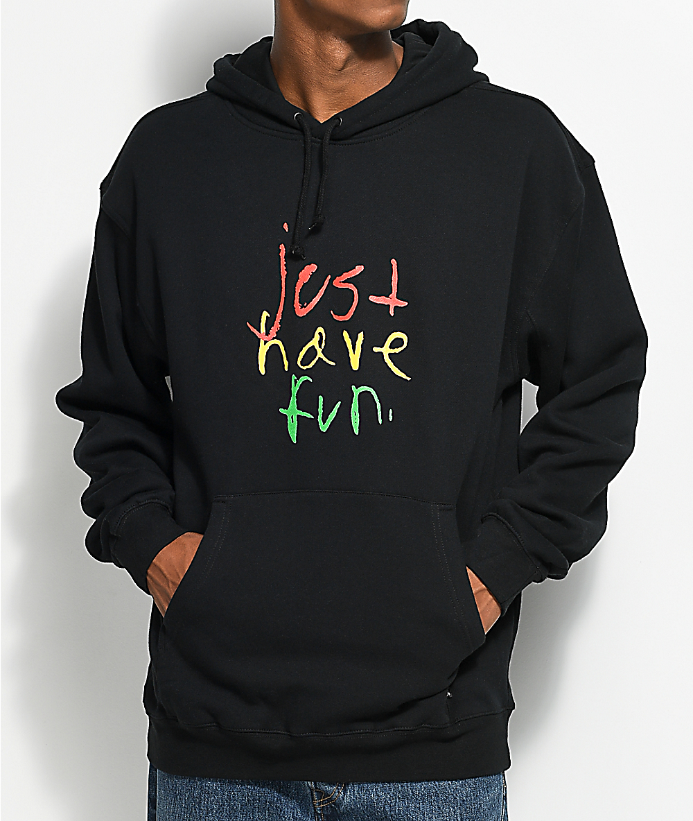 Just Have Fun Childish Black Hoodie Zumiez