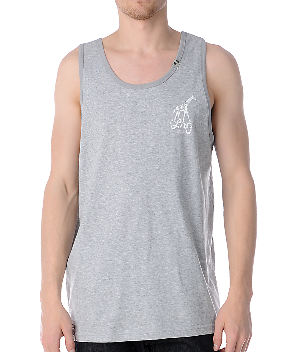 LRG CC Solid Heather Grey Tank Top Zumiez