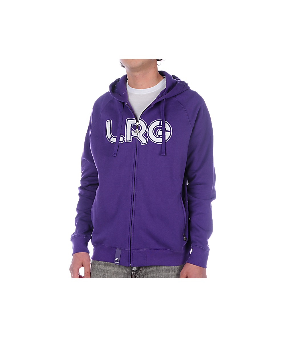 purple lrg shirt