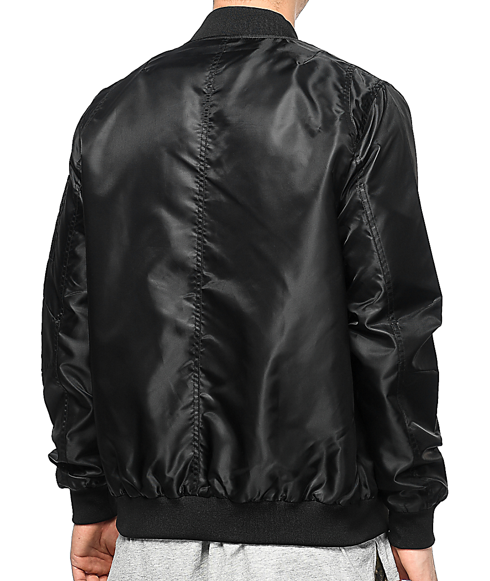 Members Only Military Black Bomber Jacket Zumiez