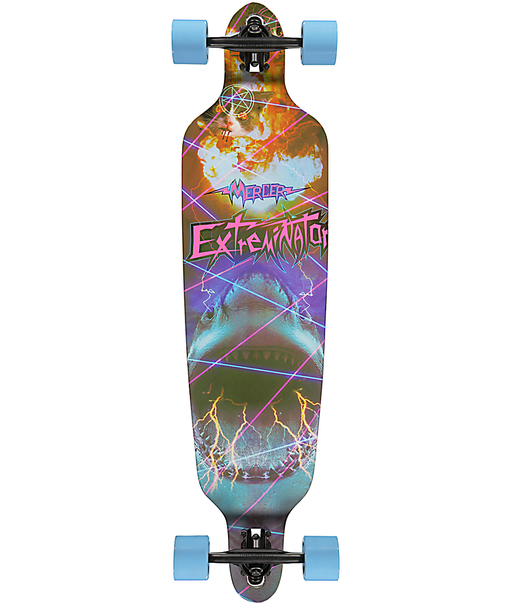Mercer Exterminator Drop Through 39.25" Longboard Complete Zumiez