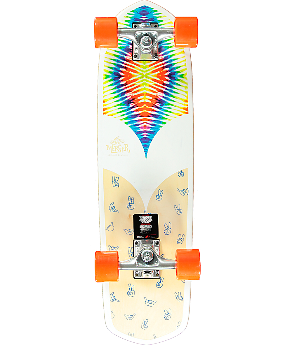 Mercer Mahalo 28" Cruiser Complete Skateboard Zumiez