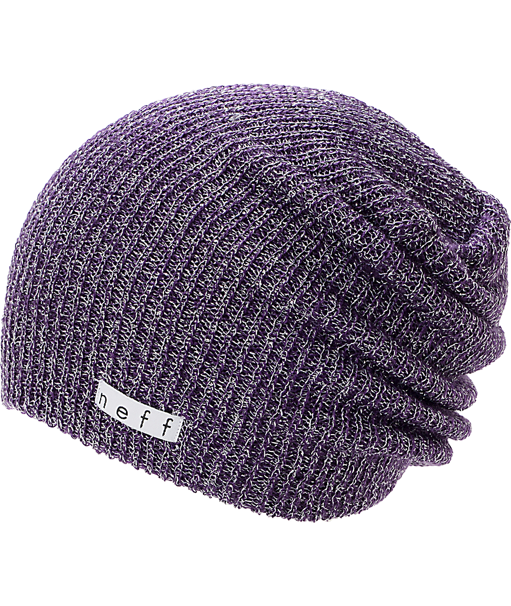 Neff Daily Sparkle Purple Beanie Zumiez