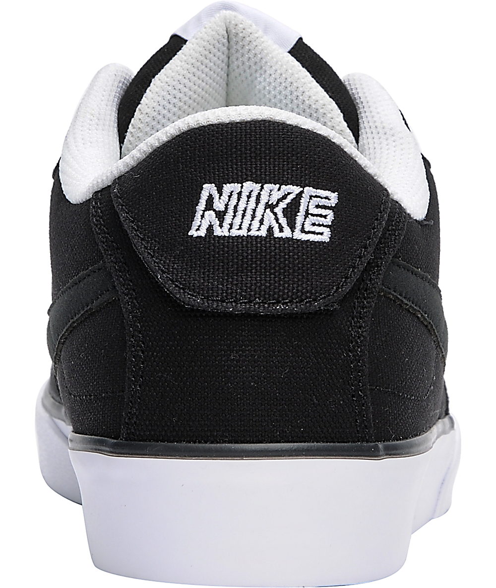nike canvas black