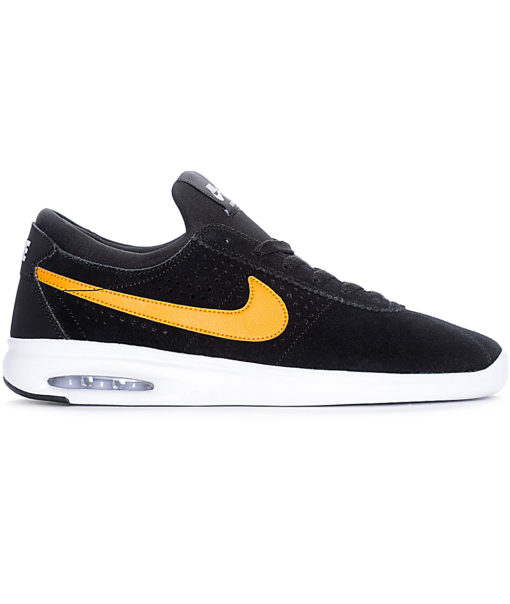 black and orange nike sb