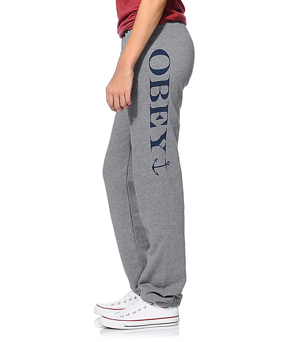 obey butterfly sweatpants