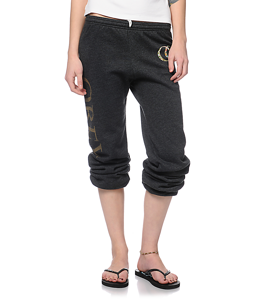 obey butterfly sweatpants