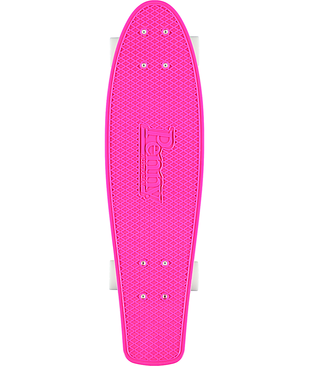 Penny Nickel Hot Pink 27" Cruiser Complete Skateboard Zumiez