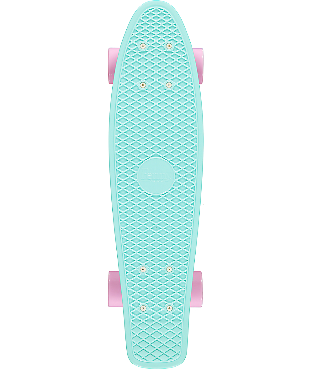 Penny Original Pastel Mint 22" Cruiser Complete Skateboard Zumiez