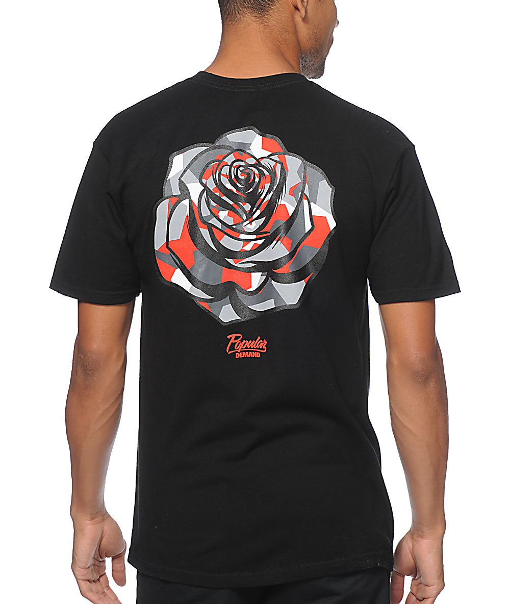 popular demand rose shirt