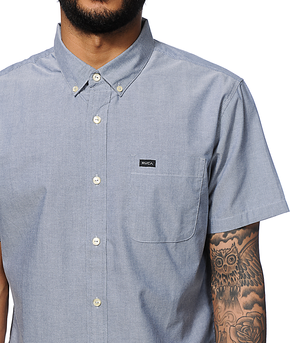 zumiez short sleeve button up