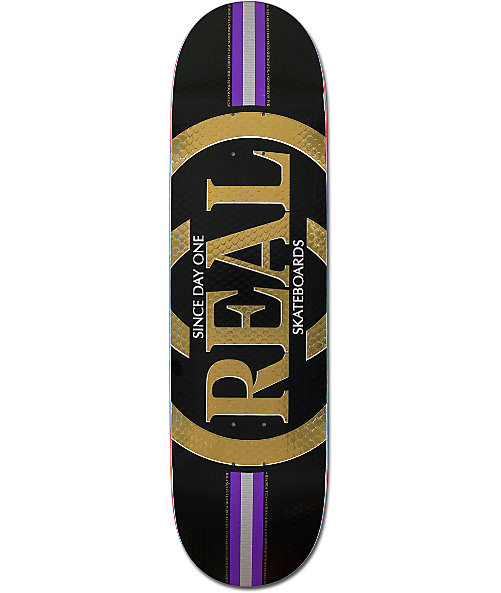 Real Luxury Oval 8.5" Skateboard Deck Zumiez