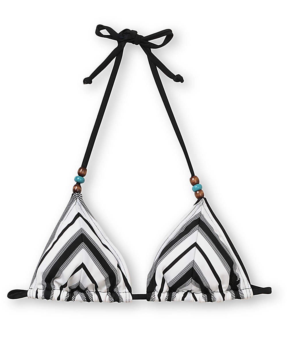 Reef Guatemalan Stripe Triangle Bikini Top Zumiez