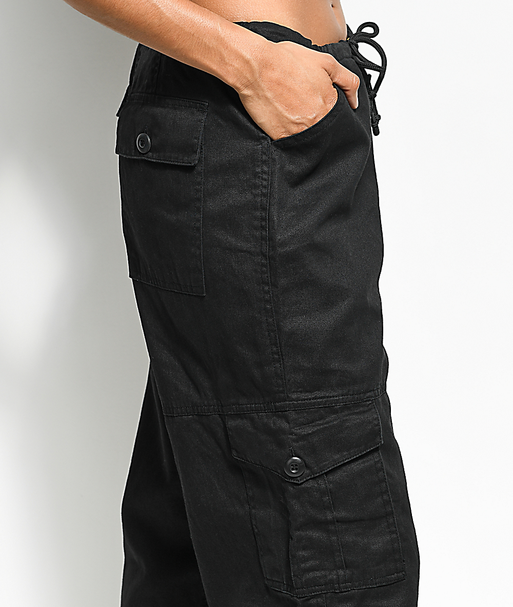 black fatigue pants