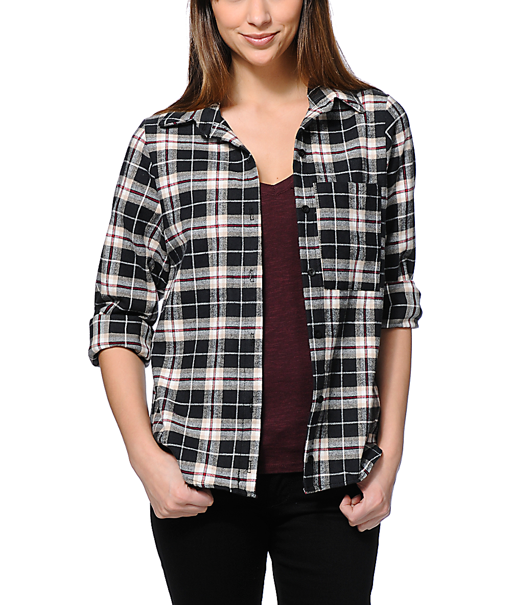 red flannel button up red flannel button up