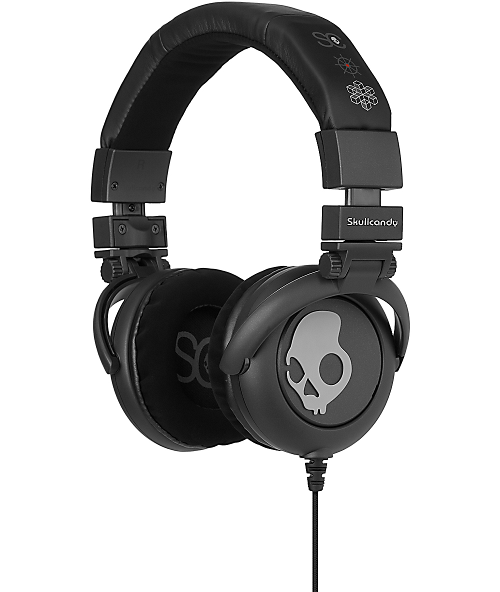 Skullcandy GI Black & Grey Headphones Zumiez
