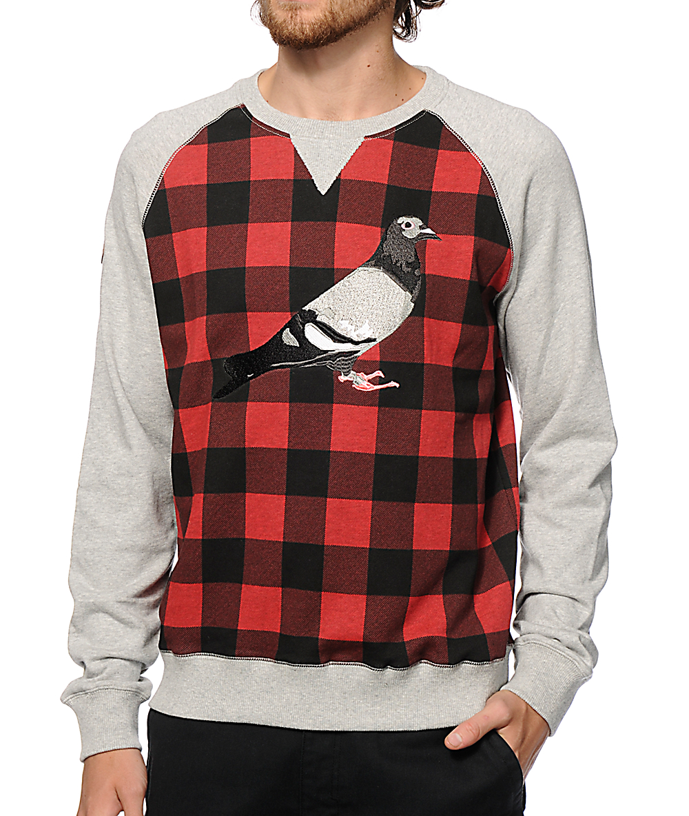 tartan sweatshirt