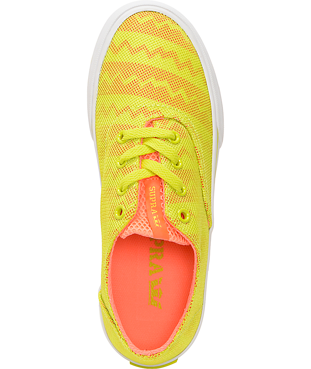 Supra Womens Wrap Orange & Tennis Shoes Zumiez
