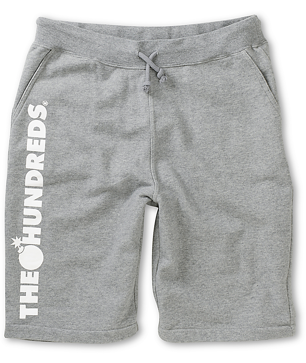 h&m grey sweat shorts