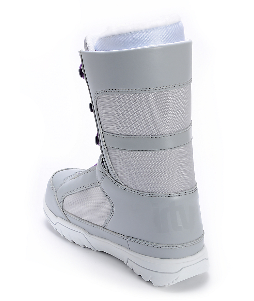 Thirtytwo Womens Summit Grey Snowboard Boot Zumiez