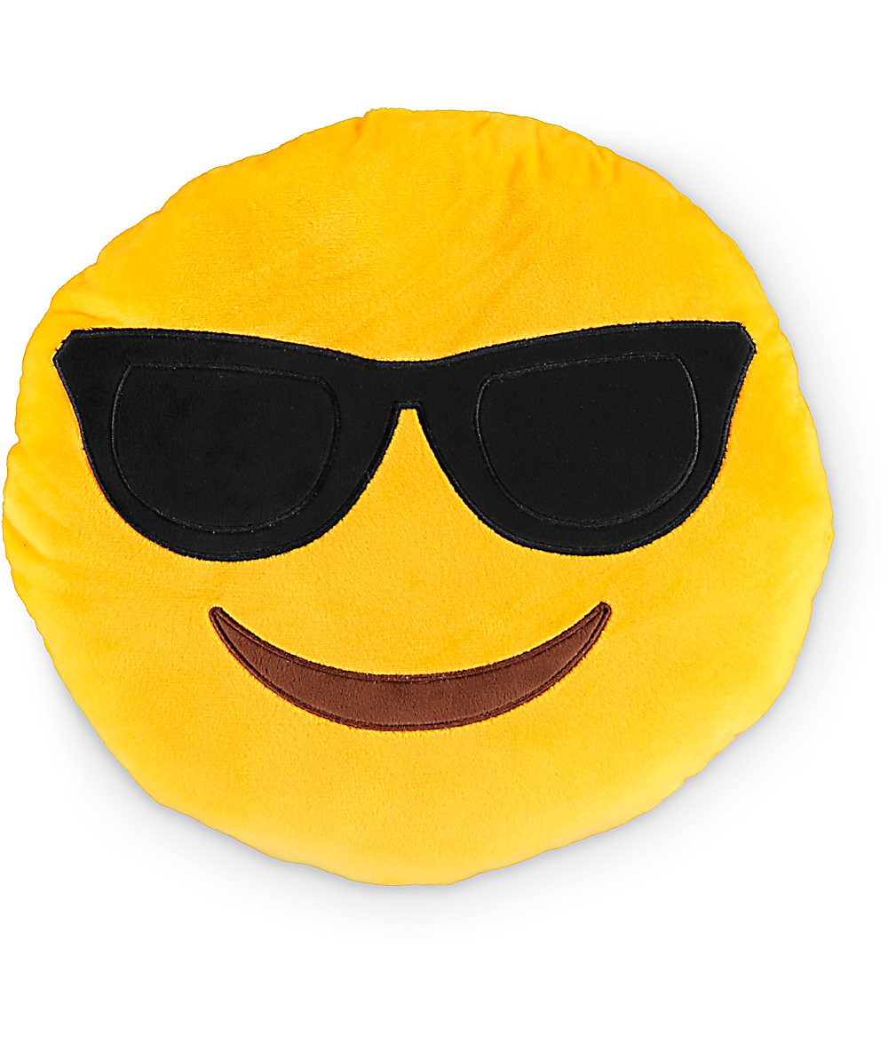 Throwboy Shades Emoji Pillow Zumiez