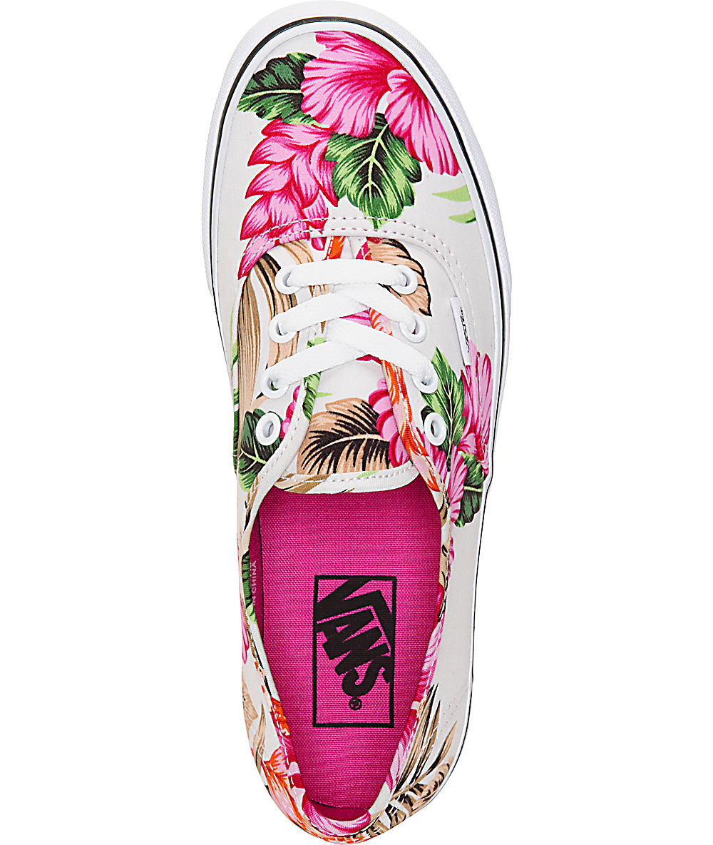 Vans Authentic Hawaiian Floral Shoes | Zumiez