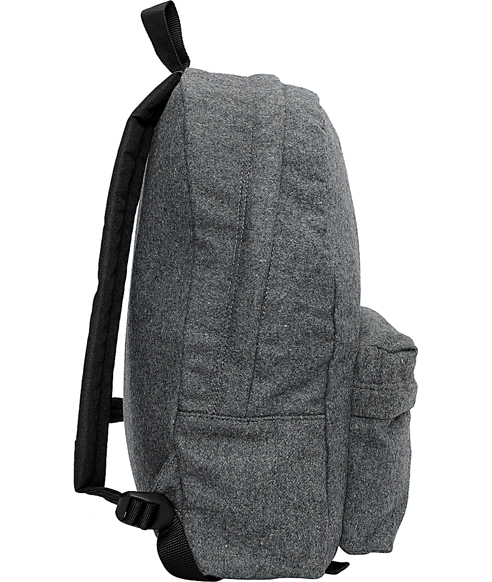 Vans Deana Pack Grey Wool Backpack Zumiez