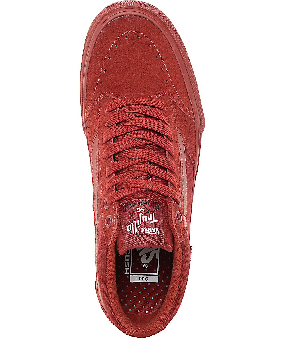 vans red dahlia