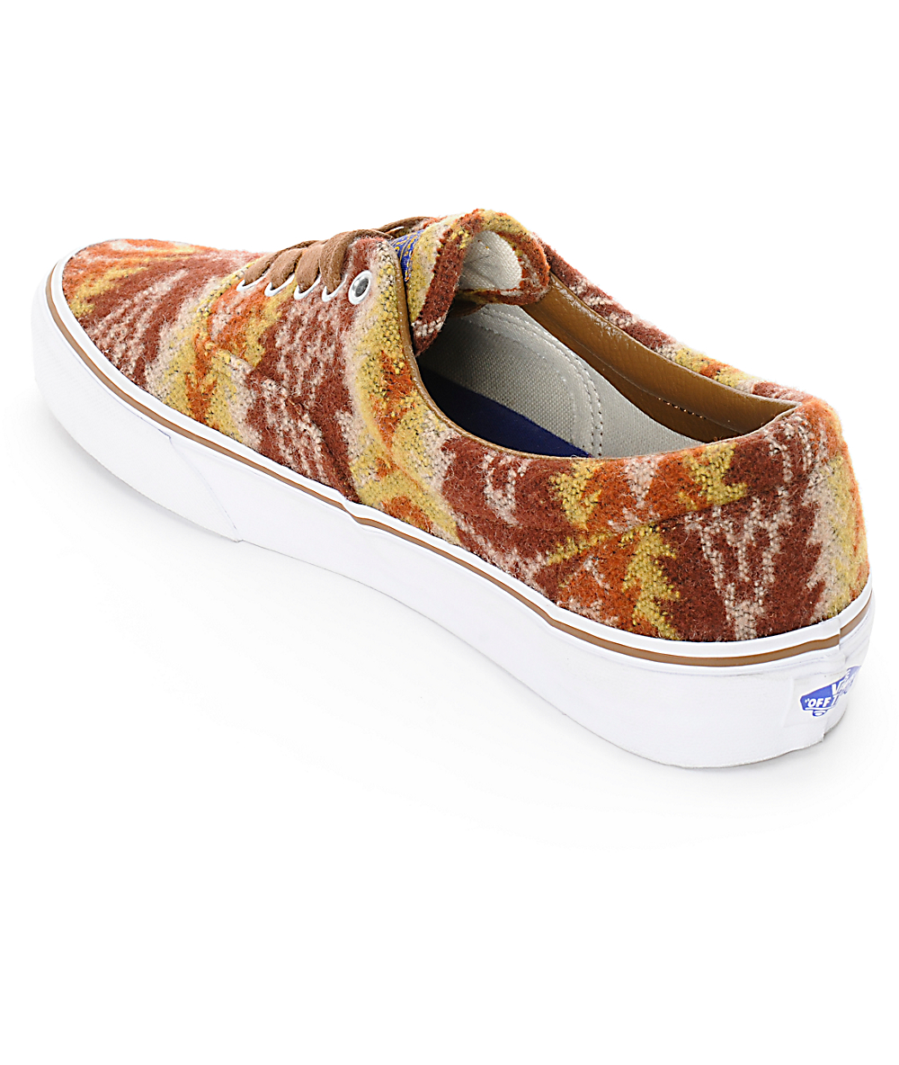 vans x pendleton era