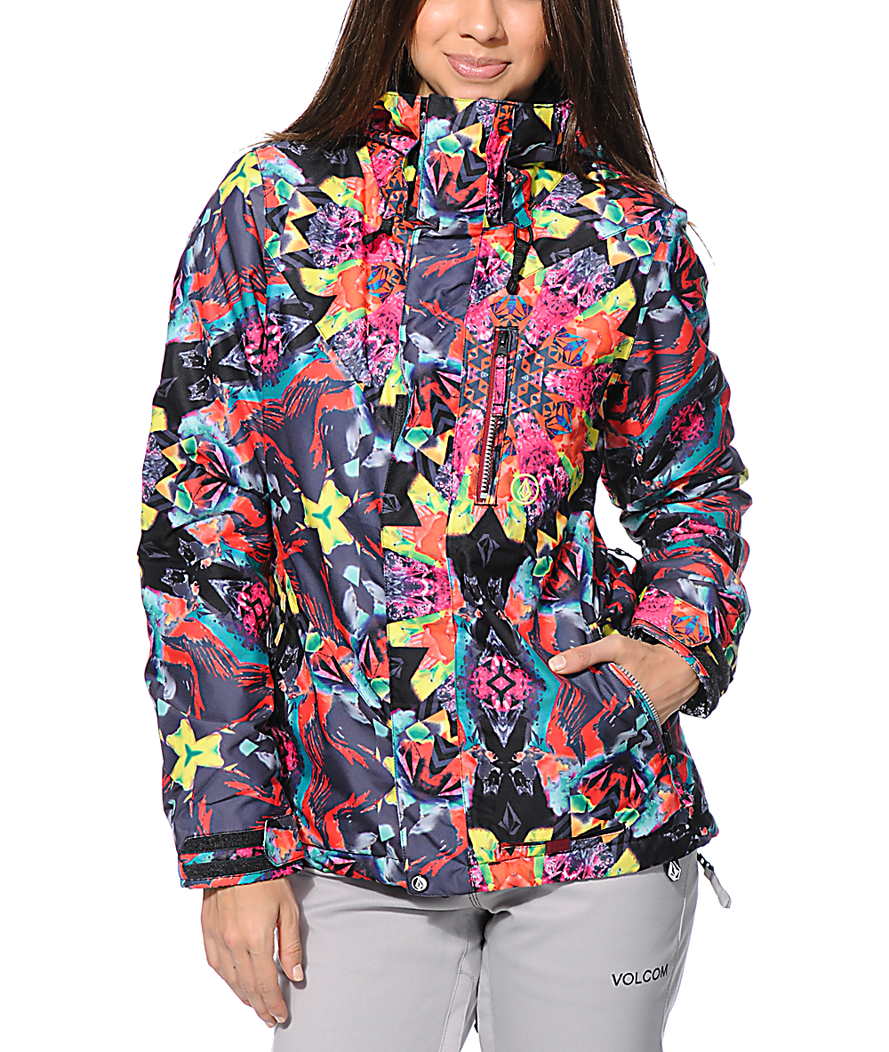 Free Black 15K Insulated Snowboard Jacket Zumiez