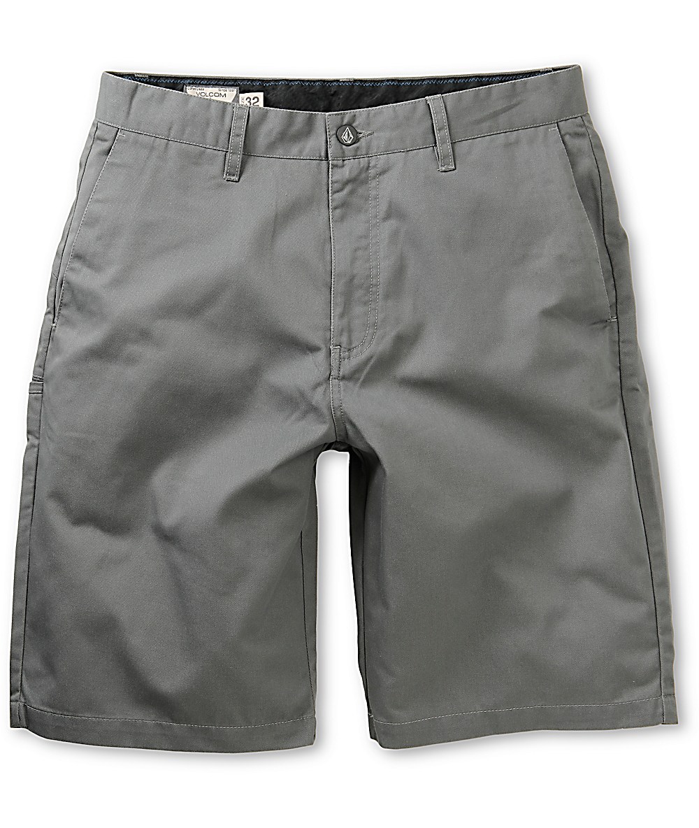 grey chino shorts mens