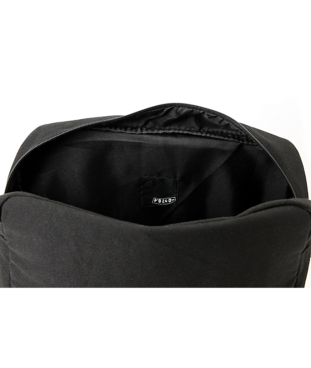 Supply & Demand Black Messenger Backpack Zumiez