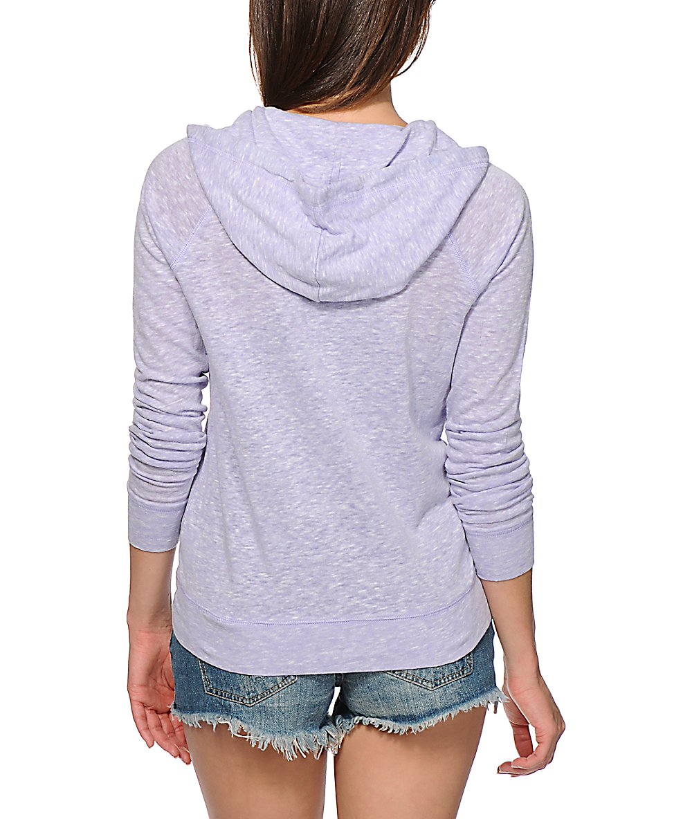 Zine Lavender & Mint Zip Up Hoodie Zumiez
