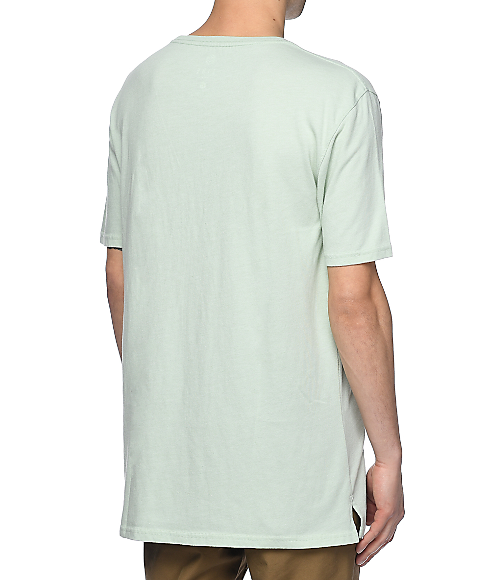 sage green men shirt