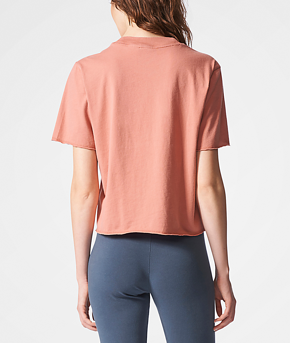 peach adidas shirt