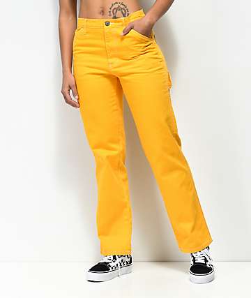 dickies yellow pants